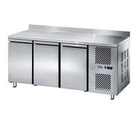 Table Réfrigérée Négative 3 Portes Avec Dosseret 315 L