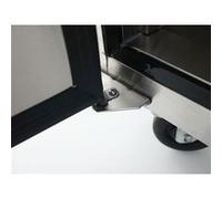 Table Réfrigérée Négative 3 Portes GN1/1 Avec Dosseret Atosa G