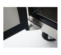 Table Réfrigérée Négative 4 Portes GN1/1 Avec Dosseret Atosa G