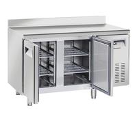 Table réfrigérée négative avec dosseret - Casselin