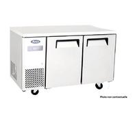 Table Réfrigérée Négative Compacte 2 Portes avec Dosseret 270 à 370 L