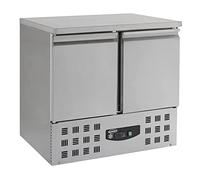 Table Réfrigérée Négative Compacte - 2 portes - Combisteel - R290Rvs Aisi 2012 PortesPleine