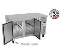 Table Réfrigérée Négative GN 1/1 2 Portes avec Groupe Logé