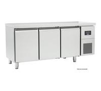 Table Réfrigérée Négative GN 1/1 avec Dosseret 2 à 4 Portes Pleines AFI Collin Lucy 1 G