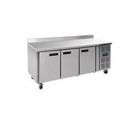 Table Réfrigérée Négative GN1/1 avec Dosseret 3 Portes