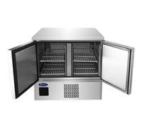 Table Réfrigérée Négative Inox 210 L - 2 Portes GN1/1 - Atosa - R290 - 2210885Battante x759x885mm