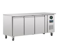 Table Réfrigérée Négative Inox 3 portes Polar 1 G