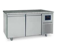 Table Réfrigérée Pâtisserie Avec 2 Portes 600X400 mm, Plan En Granite 2°/+8°C Wifi Virtus BNZ0002/FN