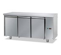 TABLE RÉFRIGÉRÉE PÂTISSIÈRE SANS GROUPE DESSUS INOX Isotech