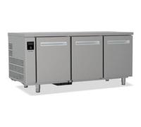 TABLE RÉFRIGÉRÉE PÂTISSIÈRE SANS GROUPE DESSUS INOX Isotech