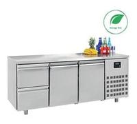 Table Réfrigérée Positive 2 Portes 2 Tiroirs Gamme 700 Energy Line