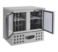 Table réfrigérée positive 2 portes 257 Litres Combisteel Blanc G
