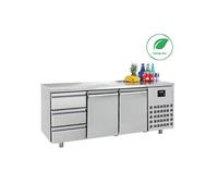 Table Réfrigérée Positive 2 Portes 3 Tiroirs Gamme 700 Energy Line