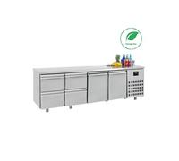 Table Réfrigérée Positive 2 Portes 4 Tiroirs Gamme 700 Energy Line