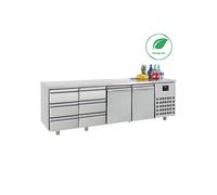 Table Réfrigérée Positive 2 Portes 6 Tiroirs Gamme 700 Energy Line