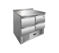 Table réfrigérée positive 2x2 tiroirs MTZ 904 Redfox