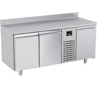 Table Réfrigérée Positive avec Dosseret Série 700 2 à 4 Portes
