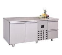 Table Réfrigérée Positive avec Tiroirs à Droite Série 700-1 à 3 Portes - Combisteel - R290 2 Portes 1300x700 700 Pleine