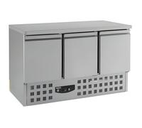 Table réfrigérée positive compacte 400 l - 3 portes - Combisteel