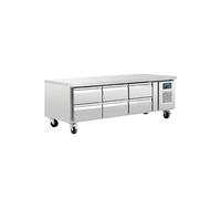 Table Réfrigérée Positive de Soubassement à Roulettes 317 L