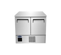 Table Réfrigérée Positive GN 1/1 2 Portes 210 Litres