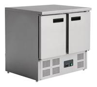 Table Réfrigérée Positive Inox 240 L - 2 Portes - Polar