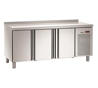Table réfrigérée positive Inox 3 portes