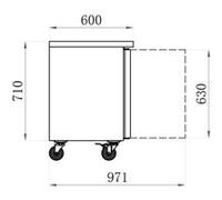 Table Réfrigérée Positive Série Star 228 L à 449 L AFI Collin Lucy G