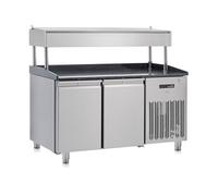 Table Réfrigérée Professionnelle pour Pizzas 270 Litres Crystal