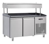 Table Réfrigérée Professionnelle pour Pizzas 270 Litres Crystal