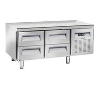 Table réfrigérée professionnelle tiroirs GN 1/1 Casselin G