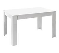 Table Repas Extensible Blanc Finition Mat - WESTY -