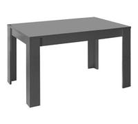 Table Repas Extensible Finition Gris Carbone Laqué - CARBONE - ALTOBUY Gris G