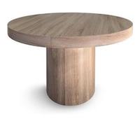 Table ronde extensible Suzie Chêne Clair