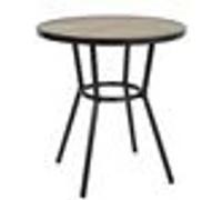 Table Ronde D'Extérieur Noire Ø 700mm