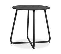 Table ronde métal - couleur noir