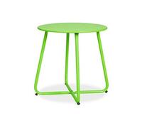 Table ronde métal - couleur vert