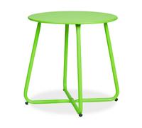 Table ronde métal - couleur vert