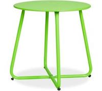 Table ronde métal - couleur vert Vert G