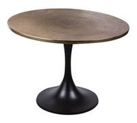 Table ronde Paros or 61 cm - - Or - Métal