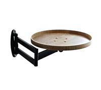 Table ronde pliante murale | Table extensible murale | Meubles réglables à 720 ° | Plateau pliable multifonction | Peu encombrant, stable, moderne | Chambre à coucher, salon, intérieur