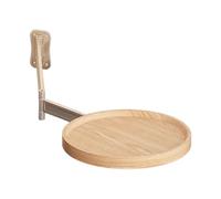 Table ronde - Table d'appoint ronde | Tables pliantes | Plateau de bureau mural | Rotation à 180° Table d'appoint pliable moderne pour café, dessert, boutique, maison, cuisine