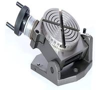 Table rotative 4 pouces/100mm verticale horizontale à fentes for fraiseuse de MT-2 for le fraisage portable