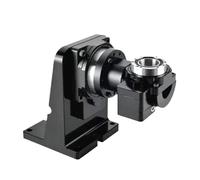 Table rotative d'indexation motorisée 4ème et 5ème axes, plate-forme rotative creuse, étape de Rotation CNC(85-60 Motor,Speed Ratio 10 to 1)