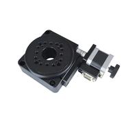 Table rotative électrique PT-GD201, plateau d'indexage à équerre, diamètre 100 mm, capacité de charge 45 kg, rapport de transmission 180:1(Ratio 90 of 1)