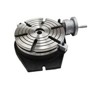 Table rotative horizontale de 6", plaque d'indexation de 150 mm, rapport 1:90, échelle 360°, for fraiseuse et perceuse CNC