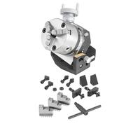 Table rotative inclinable avec broche pour fraiseuse Fervi t017/100