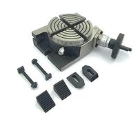 Table rotative pour fraiseuse 4" (100 mm) 4 fentes horizontales et verticales avec kit de serrage M6 pour outils d'ingénierie