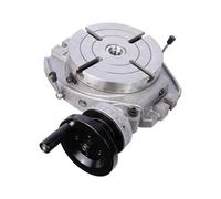 Table Rotative TS160A/TS200A Pour Fraiseuses, Indexation 360° Haute Précision, Pour Perçage Ou Fraisage D'indexation, Usinage De Surfaces Circulaires Et De Lignes Droites(200mm)