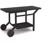 TABLE ROULANTE NOIRE POUR PLANCHA
